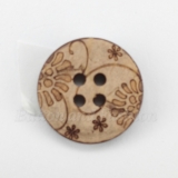 CN03010 -   Made from the natural coconut shell these buttons are definitely unique. Coconut Sewing Buttons are perfect to add that extra touch to your sewing DIY projects. They are even perfect for you clothes and craft project.