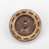 CN03011 -   Made from the natural coconut shell these buttons are definitely unique. Coconut Sewing Buttons are perfect to add that extra touch to your sewing DIY projects. They are even perfect for you clothes and craft project.
