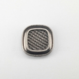 M07052 -  Nickel We supply metal shank button. The hole of shank button is set at the base. Metal buttons can be electro-plated to many colors - ranging from Gold, Silver, Copper, Brass or Pewter etc. We offer the largest selection of fashion buttons made from the highest quality materials.