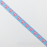 RN1040 -   This is a polyester grosgrain ribbon printed with colourful pattern. Great for a variety of apparel trimming ,craft and packing gift