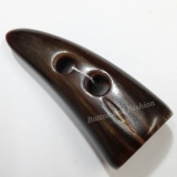 TGHN39303 -   Made from natural, recycled materials our Horn toggles button will suit those looking for something different to the traditional round button. These will look great on a  high-quality suit, leather jacket, trench coat, duffle coat, fashion dress or your special sewing project.