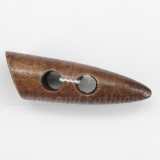 TGWD39003 -   Our natural wood toggle buttons are earthy and grounded and made from natural material. The grains of the wood are highlighted throughout the buttons giving you the feeling that you are connected to the forest. These will look great on a high-quality suit, trench coat, duffle coat or your special project. 