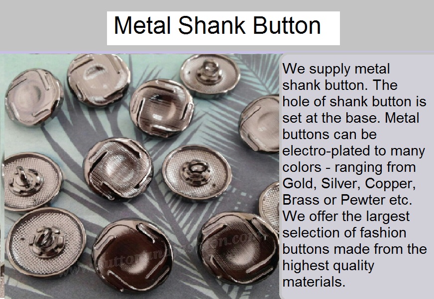 Metal Gold Button