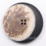 FH-130167 -  Black Our Faux Horn & Bone clothing button range have all the qualities of our horn and bone range but without the fuss and the price. Check out our special buttons with versatility in shapes and sizes. They will brighten up your special suit or fashion craft project.