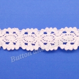 LC1002 -   The delicate lace trim is made with special design pattern. Which is a beautiful trim can easily be inserted into any inspired garment, accessory or bridal gown. Also into stylistic hems for skirts, shirts, dresses, sleeves, necklines, sweater and pullover. It can also make for delightful your craft projects.