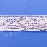 LC1004 -   The delicate lace trim is made with special design pattern. Which is a beautiful trim can easily be inserted into any inspired garment, accessory or bridal gown. Also into stylistic hems for skirts, shirts, dresses, sleeves, necklines, sweater and pullover. It can also make for delightful your craft projects.