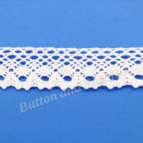 LC1005 -   The delicate lace trim is made with special design pattern. Which is a beautiful trim can easily be inserted into any inspired garment, accessory or bridal gown. Also into stylistic hems for skirts, shirts, dresses, sleeves, necklines, sweater and pullover. It can also make for delightful your craft projects.