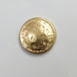 M07011 -  Gold We supply metal shank button. The hole of shank button is set at the base. Metal buttons can be electro-plated to many colors - ranging from Gold, Silver, Copper, Brass or Pewter etc. We offer the largest selection of fashion buttons made from the highest quality materials.