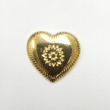 M07019 -  Gold We supply metal shank button. The hole of shank button is set at the base. Metal buttons can be electro-plated to many colors - ranging from Gold, Silver, Copper, Brass or Pewter etc. We offer the largest selection of fashion buttons made from the highest quality materials.