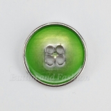 M07148Green -  Silver We supply 2-hole and 4-hole metal buttons. Metal buttons can be electro-plated to many colors - ranging from Gold, Silver, Copper, Brass or Pewter etc. Check out our variety of shapes, designs and sizes. They will definitely brighten up your special suit or craft.