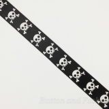 RN01037-Halloween -   This is a polyester satin ribbon printed with colourful pattern. Great for a variety of apparel ,craft and packing gift
