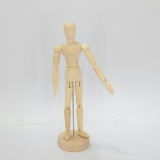 VLC3104 -   Wood Human Body Art Jointed Sculpture Decorative Mannequin. Product Price : US$19.99 and Shipping Fee : US$25.00