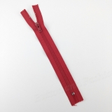 ZCFC36DA-520 -   It is Nylon Coil closed-end zipper. It is size #3 zipper on a polyester tape. The size of Zipper is the approximate width of the zipper's teeth in millimeters, after the zipper is closed. The length of Zipper in inches from the stop at the top of the zipper to the stop at the bottom of the zipper. Great for dresses, skirts, pants, jackets, sweaters, bags and accessories.