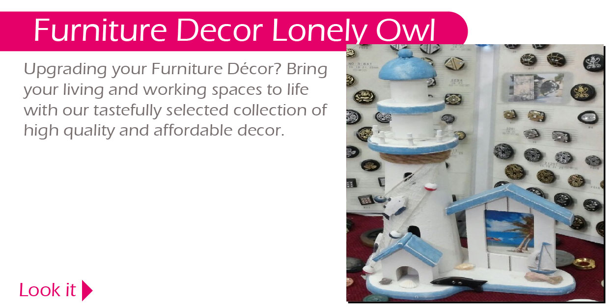 Furniture Decor Lonely Owl